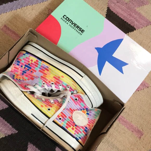Converse Shoes - CONVERSE X MARA HOFFMAN CHUCK TAYLOR RAINBOW M6 W8